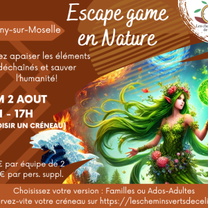 Escape game des 4 élements Pagny 2.08.26